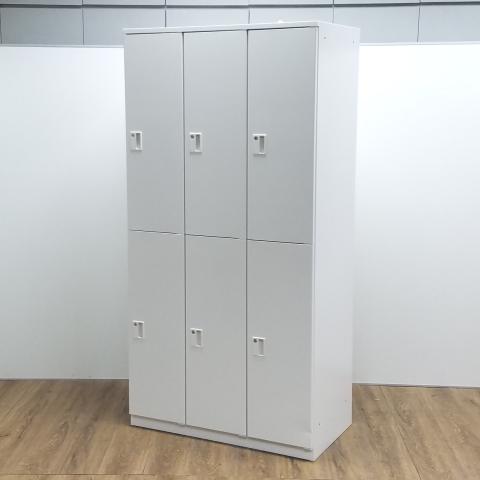 【中古】LB HLB-9832SSN-W9 イトーキ（ITOKI） 6人用更衣ロッカー