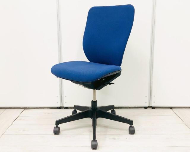 【中古】プラオチェア  イトーキ（ITOKI） 肘無ハイバックチェア