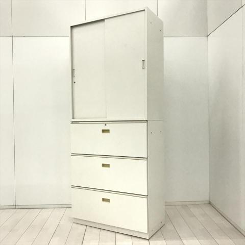 【中古】シンライン HTM-109GS-W9 / HTM-109AAS-W9 イトーキ（ITOKI） ハイキャビネット／その他