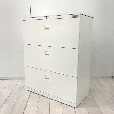 【中古】3S 書庫 4B3SZC ZA75 オカムラ（okamura） ローキャビネット／ラテラル