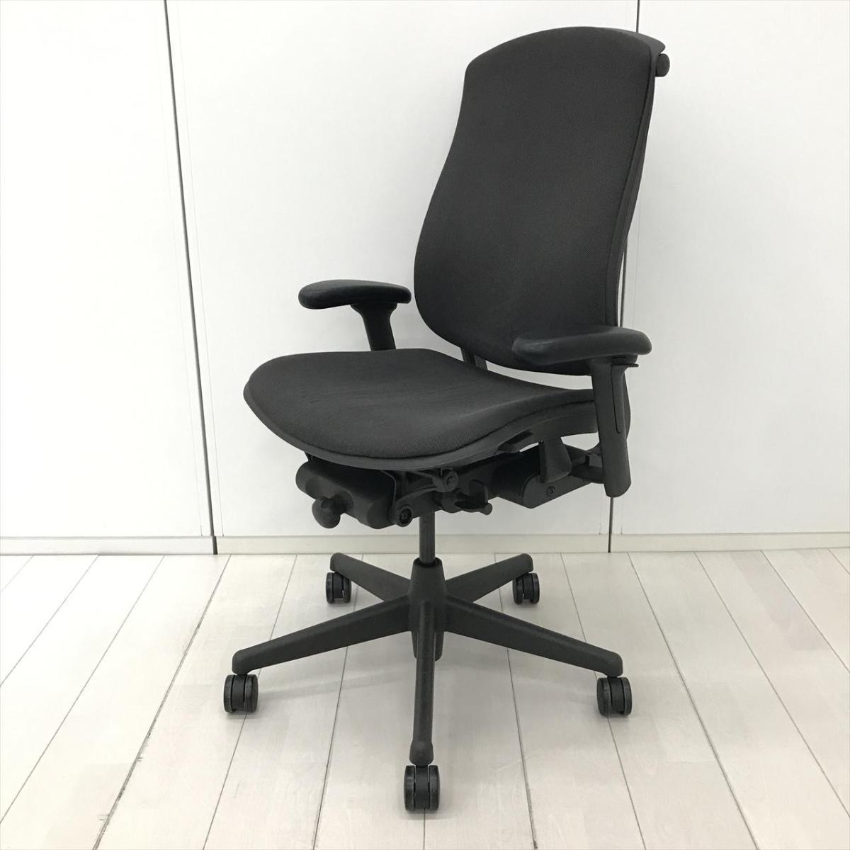 中古】セラチェア Herman Miller/ハーマンミラー 肘付ハイバックチェア 