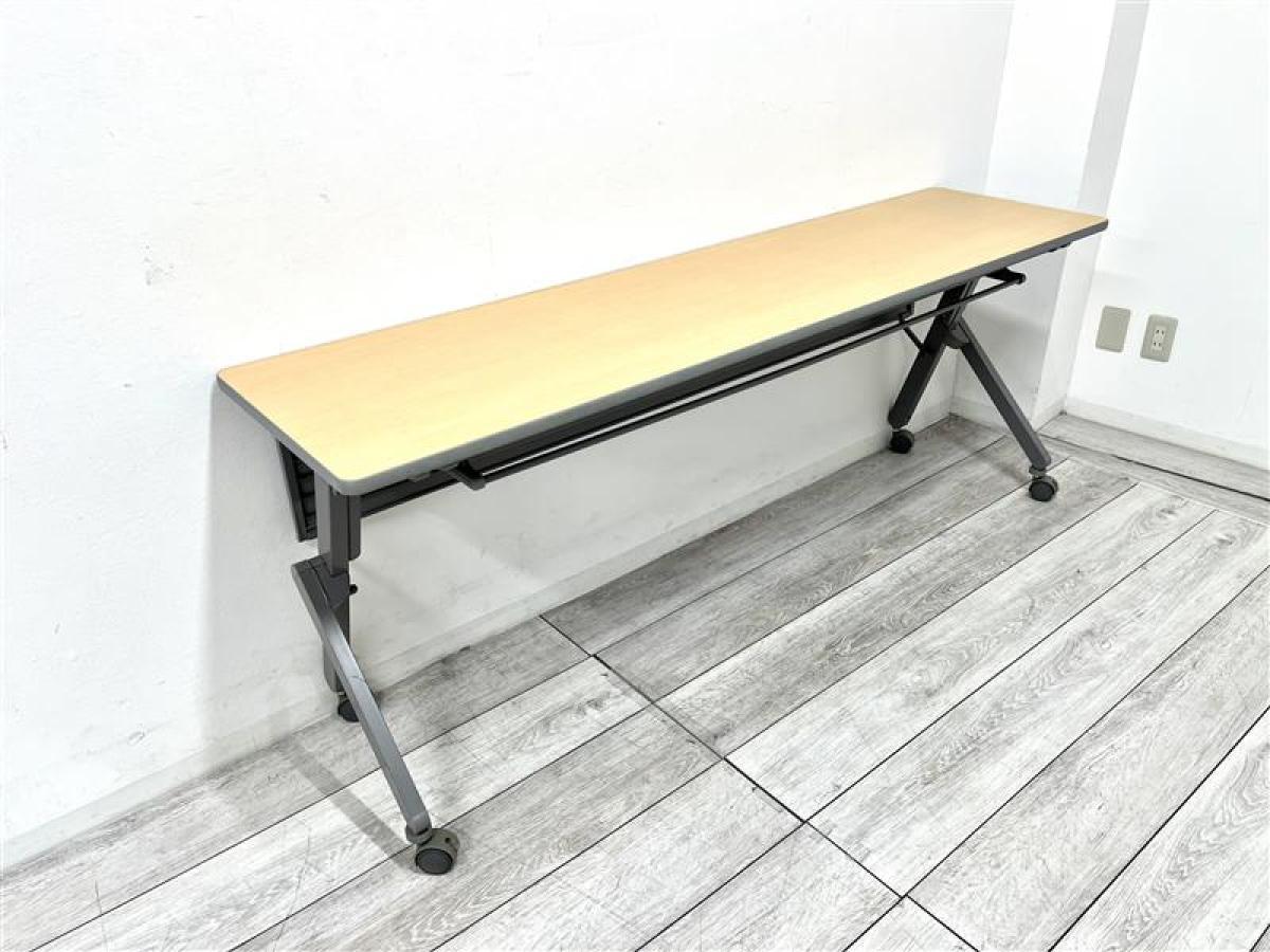 中古】折りたたみテーブル スレント イトーキ/ITOKI スタックテーブル