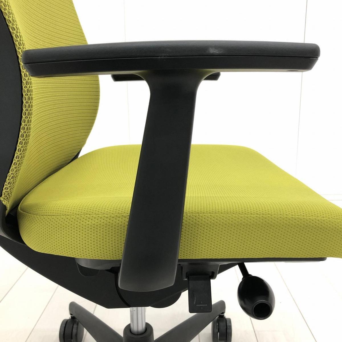 中古】シロッコ CRS-G2602F6 コクヨ/KOKUYO 肘付ハイバックチェア 
