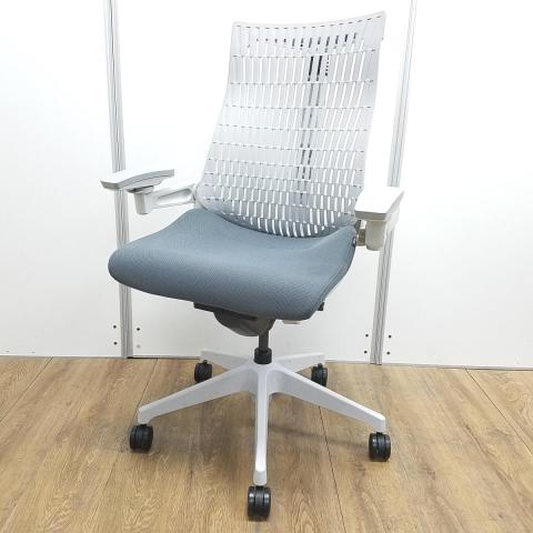 【中古】アクト メッシュ 樹脂  イトーキ（ITOKI） 肘付ハイバックチェア