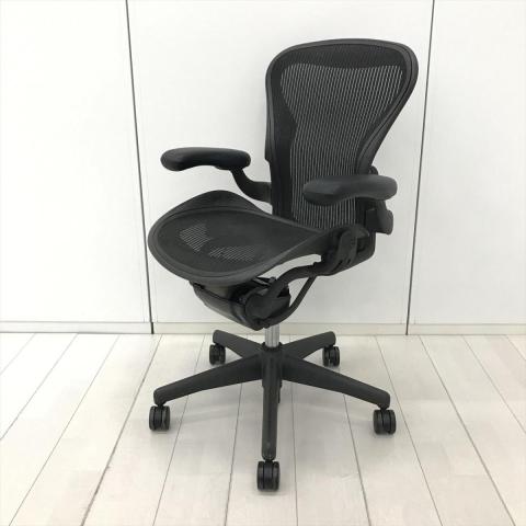 【中古】アーロンチェア  Herman Miller（ハーマンミラー） 肘付ハイバックチェア