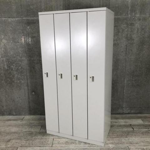 【中古】KZ-Ⅱタイプ 4574KC Z13 オカムラ（okamura） 4人用更衣ロッカー