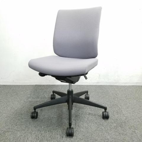 【中古】ウィザード3 樹脂  コクヨ（KOKUYO） 肘無ローバックチェア