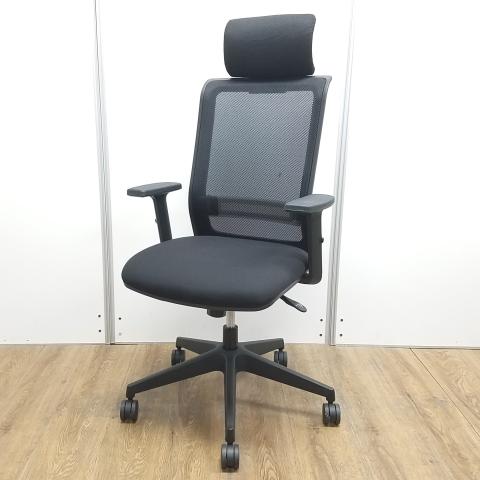 【中古】エントリー CCR‑GS7016N コクヨ（KOKUYO） 肘付ハイバックチェア