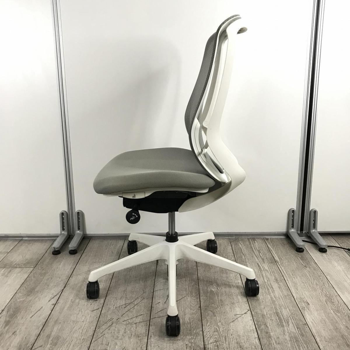 中古】シルフィーメッシュ C635XW FMR3 オカムラ/okamura 肘無 