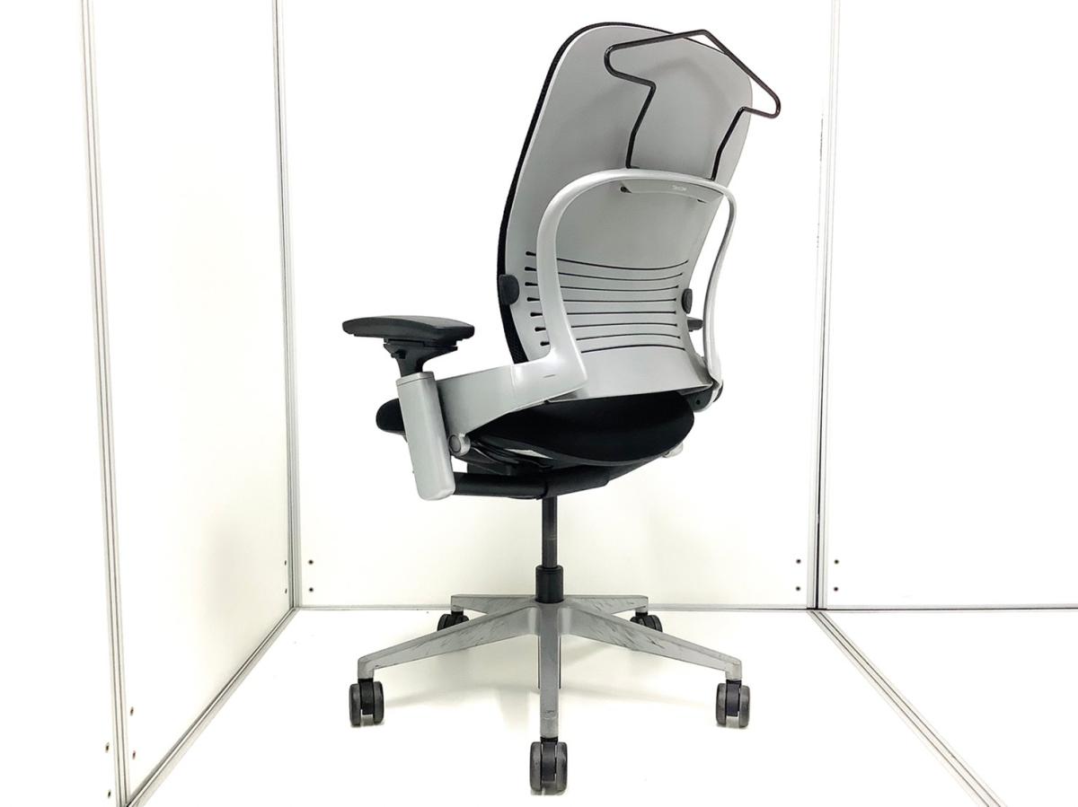 中古】リープV2 Steelcase/スチールケース 肘付ハイバックチェア 