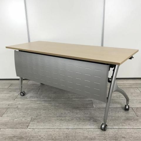 【中古】リリッシュ THVP-156LN-98 イトーキ（ITOKI） スタックテーブル(長机/折りたたみ/会議用)