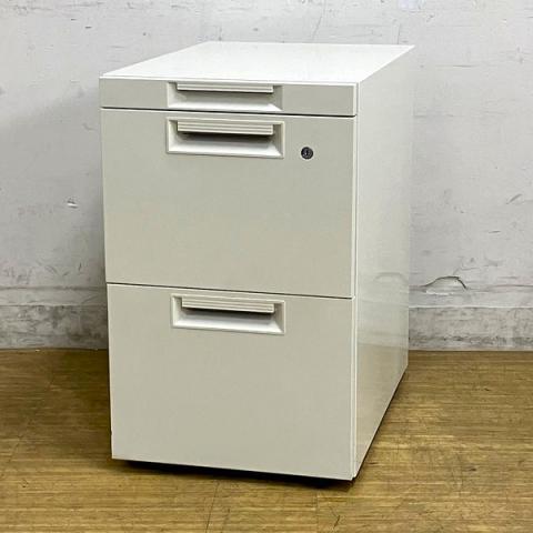 【中古】STAGEO ST-P046SC-3C W4 プラス（PLUS） ワゴン3段