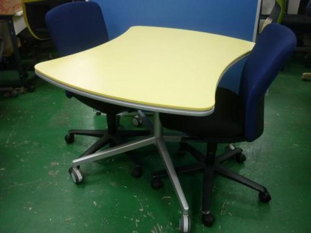 総キャスター付ミーティングセット　青編
                                    中古
            