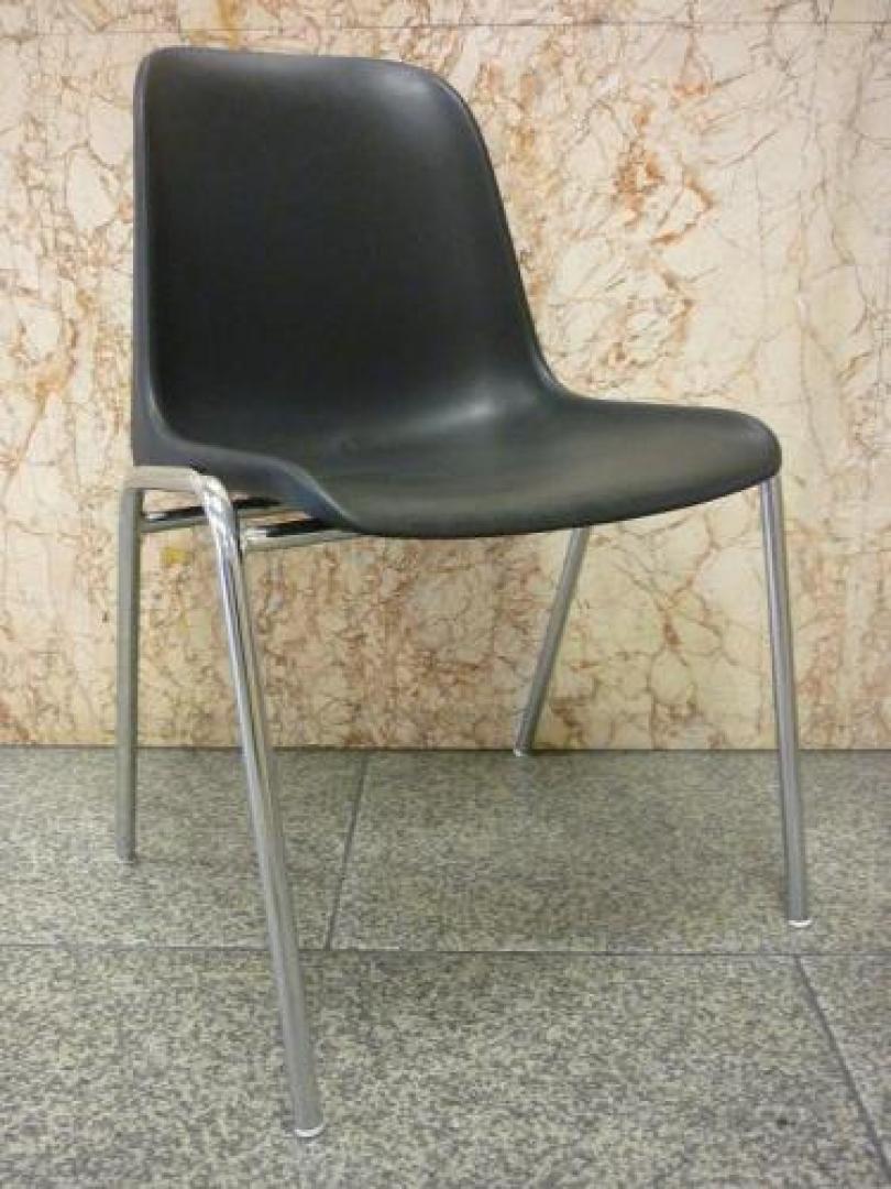 流線型スタッキングチェア【会議チェア】
                                    中古
            