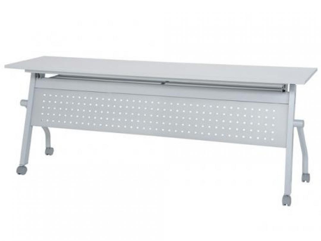 【★★新品買うなんてもったいない！未使用品！★★】　平行スタックテーブル　■　足元を隠す幕板付！
                                    中古
            