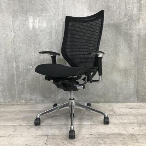 【中古】バロンチェア CP86AR FDH1 オカムラ（okamura） 肘付ハイバックチェア