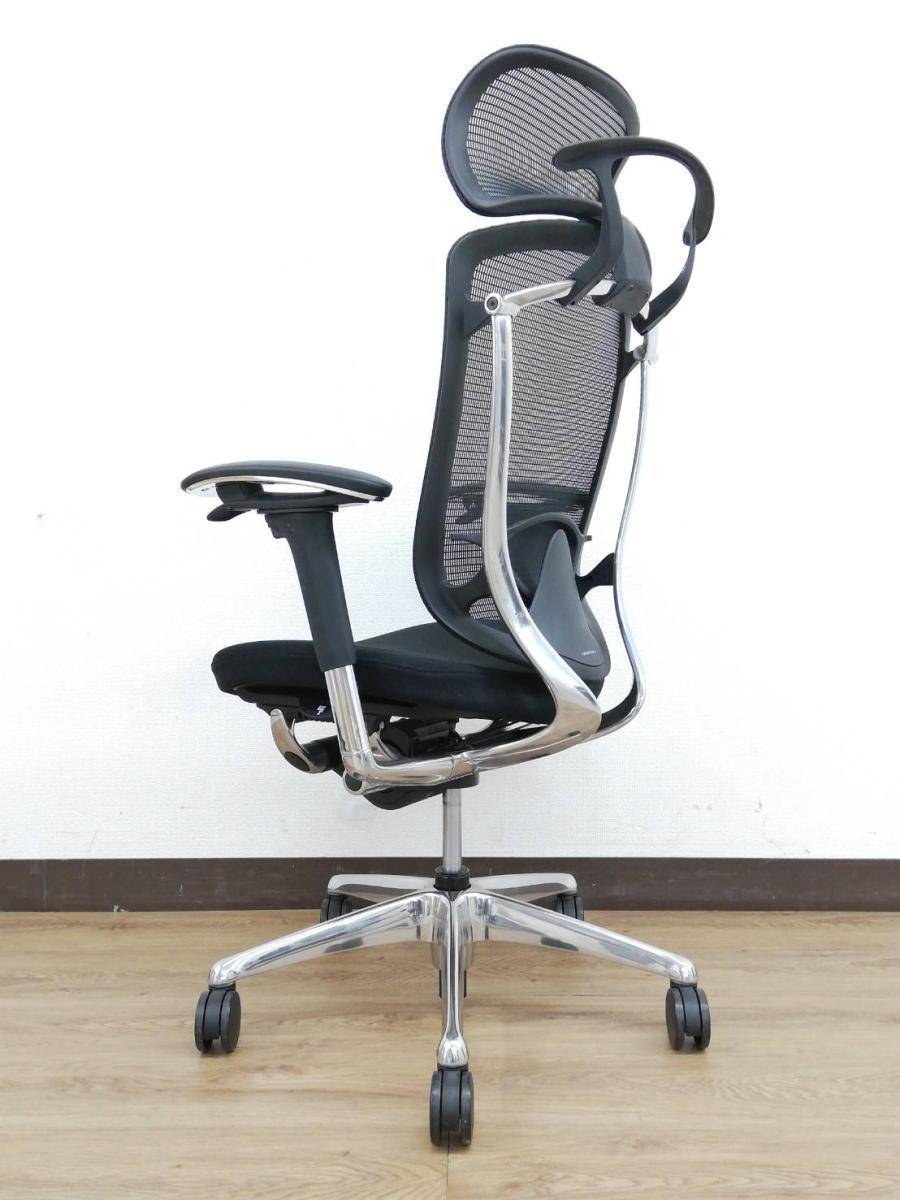 【中古】コンテッサ セコンダ CC83BR FPC1 オカムラ/okamura 肘付ハイバックチェア 590101 - 中古オフィス家具なら ...