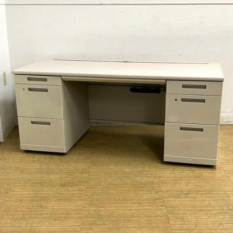 【中古】MXデスク SDT-MXZ167F1 コクヨ（KOKUYO） 両袖机