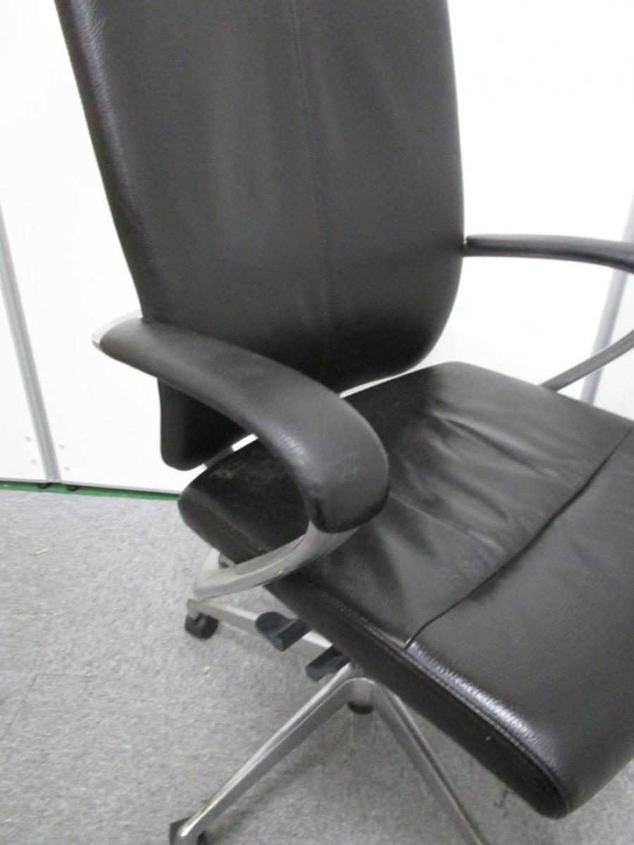 中古】プレクサス イトーキ/ITOKI 肘付ハイバックチェア 590219 - 中古