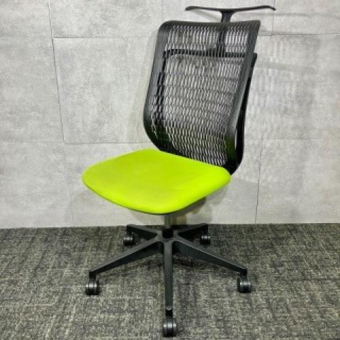 【中古】AJチェア AA005647 ウチダ（UCHIDA) 肘無ハイバックチェア