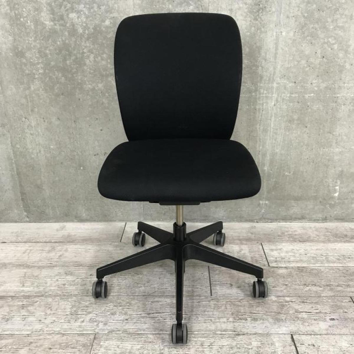 中古】フルゴ KF-440GB-T1T1 イトーキ/ITOKI 肘無ローバックチェア 