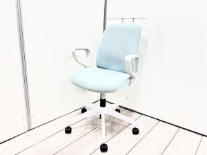オカムラ オフィスチェア 中古】FC-9 CF57ZX オカムラ/okamura 肘付ローバックチェア 394226
