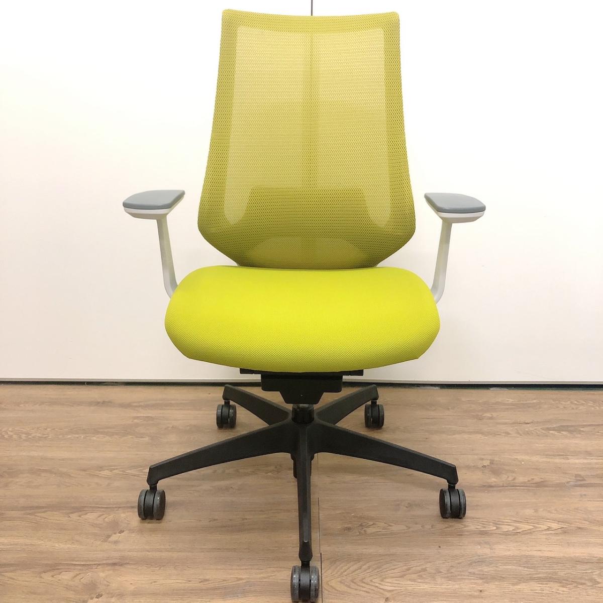 中古】デュオラ メッシュ CRSG3000E1N コクヨ/KOKUYO 肘付ハイバック 
