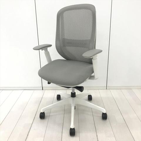 【中古】シルフィーメッシュ C685XZ FMR3 オカムラ（okamura） 肘付ハイバックチェア