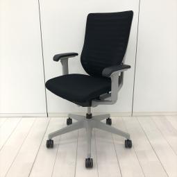 【在庫入替セール】■イトーキ（ITOKI）製　エピオスチェア　肘付ハイバック　■ブラック【A01052308】