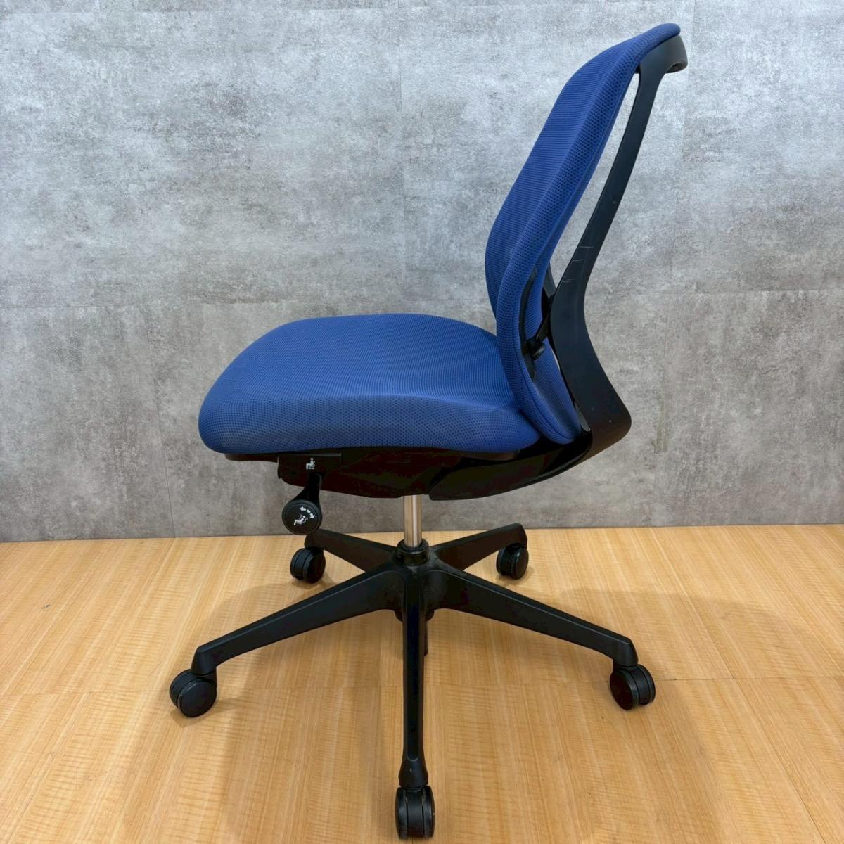 中古】 シルフィー C633XR FSF3 オカムラ/okamura 肘無ローバック