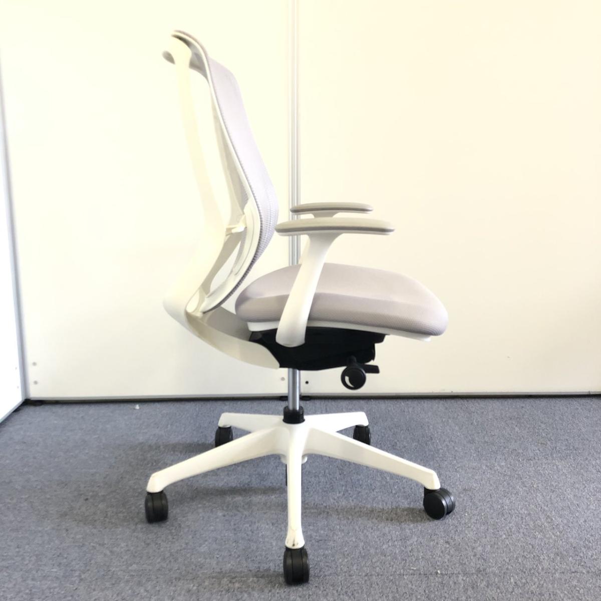 中古】シルフィー オカムラ/okamura 肘付ハイバックチェア 590461