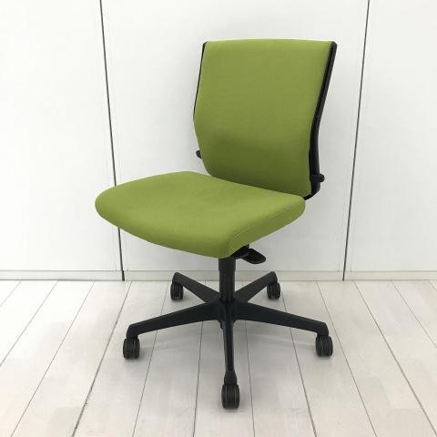 【中古】エスクード C433ZR　FFW6 オカムラ（okamura） 肘無ローバックチェア