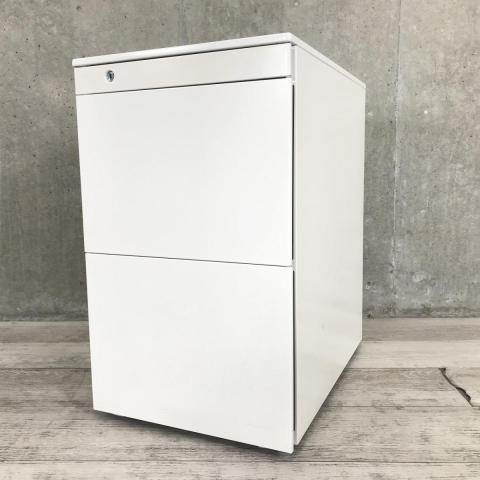 【中古】プロユニット  オカムラ（okamura） ワゴン3段