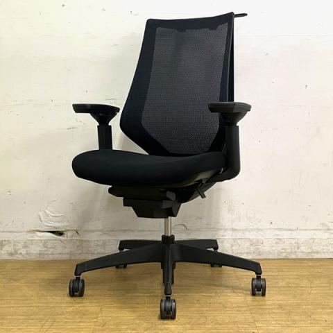 【中古】デュオラ メッシュ CRS-G3000E6 コクヨ（KOKUYO） 肘付ハイバックチェア