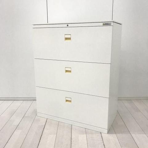 【中古】SAデュオライン 4B3SZC ZA75 オカムラ（okamura） ローキャビネット／ラテラル