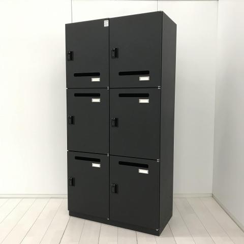 【中古】シンラインロッカー HCN-189HSR2-T1 イトーキ（ITOKI） 6人用パーソナルロッカー