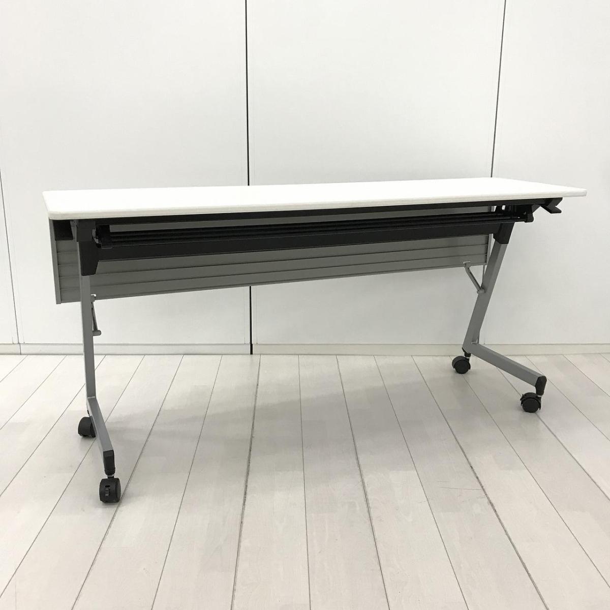 中古】HXシリーズ THXP-154S-W9 イトーキ/ITOKI スタックテーブル(長机 