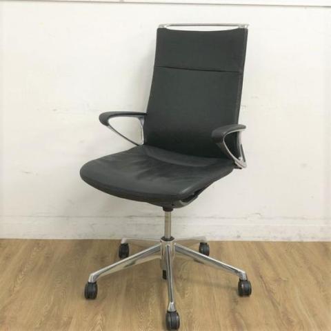 【中古】モード CA88ZS P676 オカムラ（okamura） 肘付ハイバックチェア