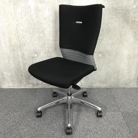 【中古】フィーゴチェア CJ44BR FAM2 オカムラ（okamura） 肘無ハイバックチェア