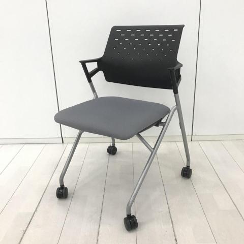 【中古】ピエガ CK-720E6GXE3-W コクヨ（KOKUYO） ミーティングチェア