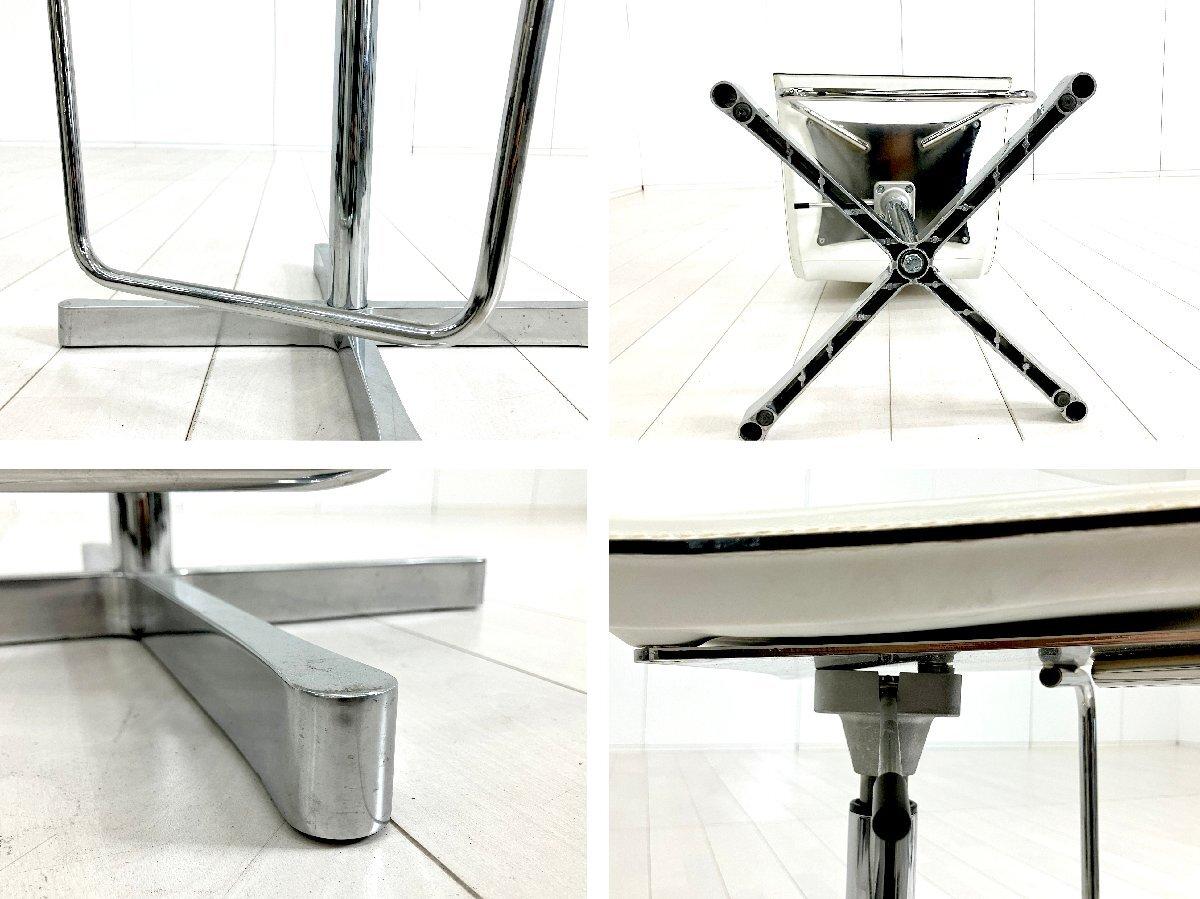 cassina ixc 「WOK 535」本革カウンターチェア