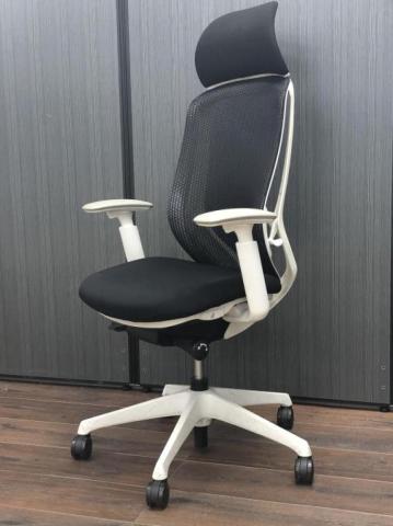 【中古】シルフィーメッシュ  オカムラ（okamura） 肘付ハイバックチェア