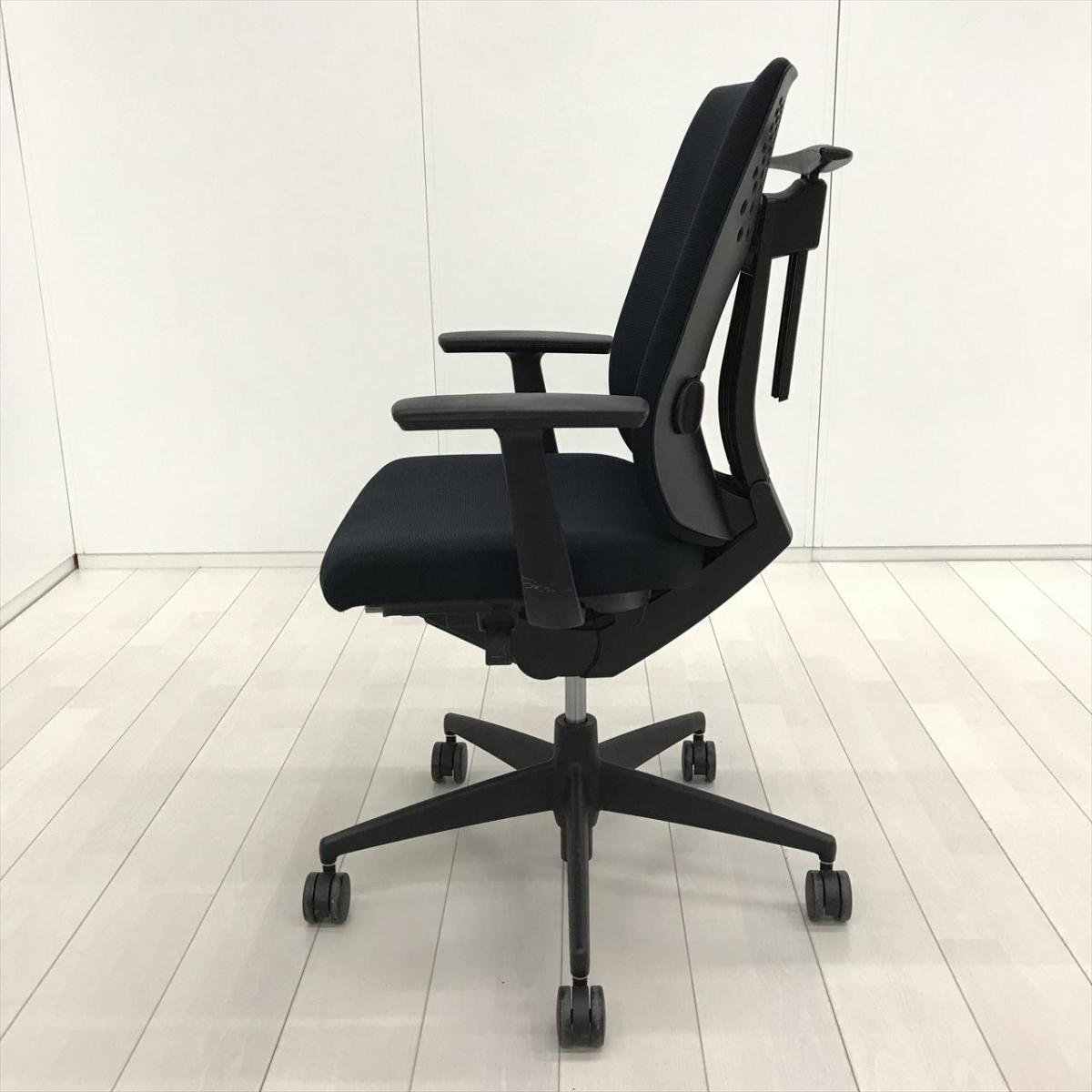 中古】ウィザード2 CRS-G1822F6 コクヨ/KOKUYO 肘付ハイバックチェア