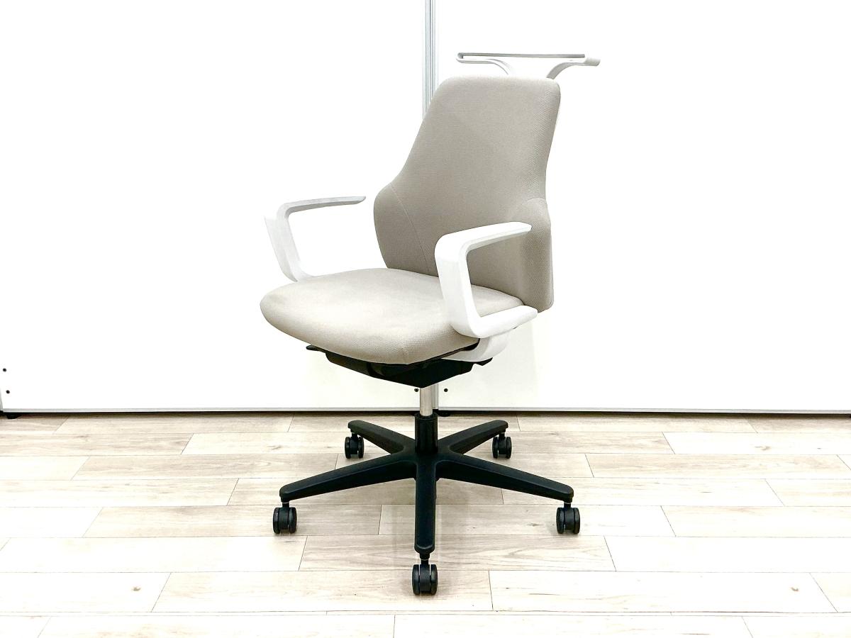 中古】グーフォ コクヨ/KOKUYO 肘付ローバックチェア 590863 - 中古 