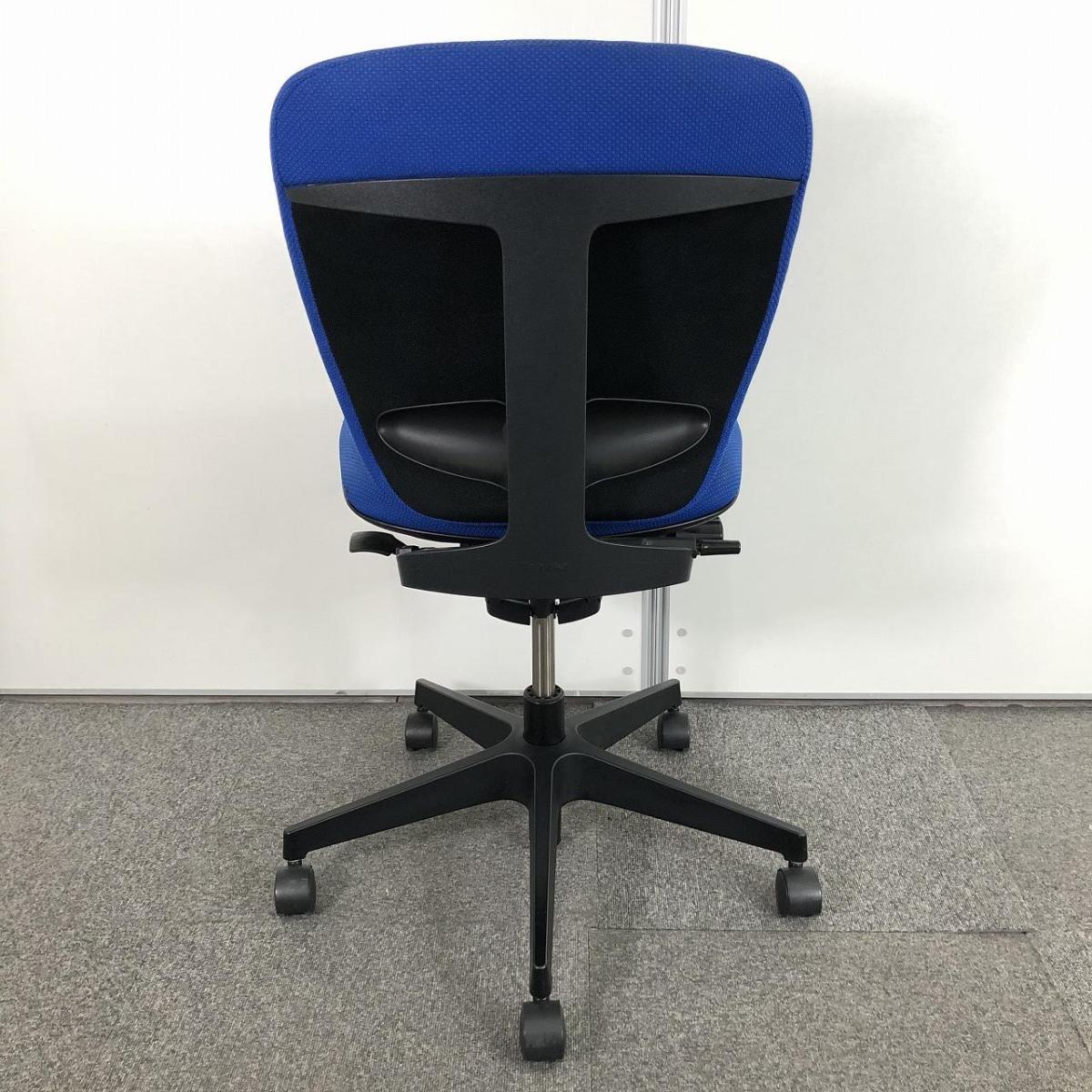 中古】プラオチェア KE-240GH-T1N7 イトーキ/ITOKI 肘無ローバック 