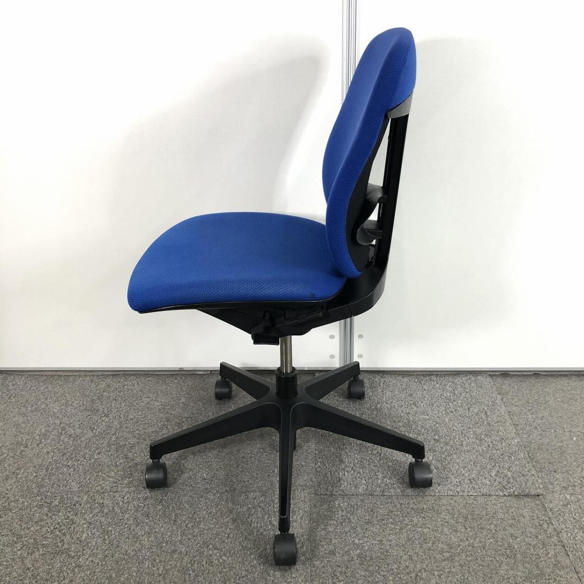 中古】プラオチェア KE-240GH-T1N7 イトーキ/ITOKI 肘無ローバック 