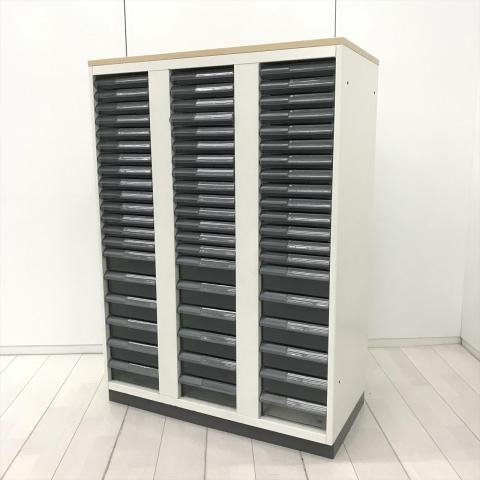 【中古】その他シリーズ BWS-SP268DF1 コクヨ（KOKUYO） ローキャビネット／クリスタルトレー
