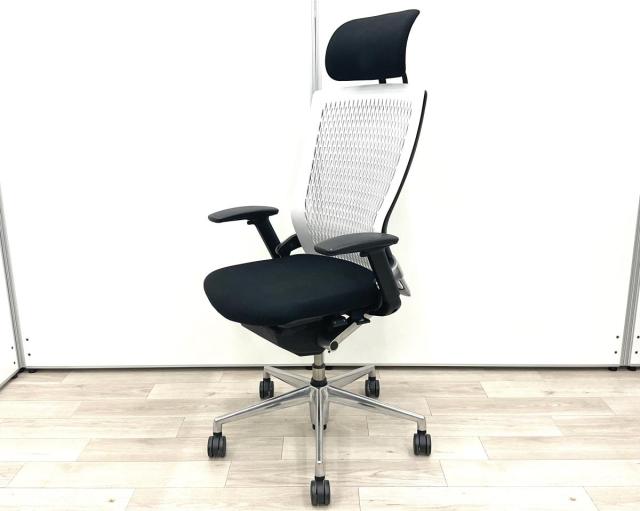 【中古】パルスチェア PA-300M ウチダ（UCHIDA) 肘付ハイバックチェア
