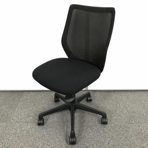 【中古】CG-M メッシュ CG11ZR　FZK1 オカムラ（okamura） 肘無ローバックチェア