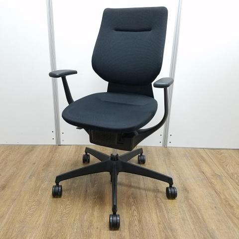 【中古】イング バーチカル 樹脂 CRS-G3202E6N コクヨ（KOKUYO） 肘付ハイバックチェア